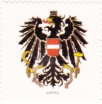 Stamps Austria -  escudo-AUSTRIA   -sin valor postal