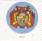 Stamps Bolivia -  escudo-BOLIVIA   -sin valor postal
