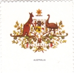 Stamps Australia -  escudo-AUSTRALIA  -sin valor postal