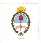 Sellos de America - Argentina -  escudo-ARGENTINA   -sin valor postal