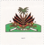 Stamps : America : Haiti :  escudo-HAITI   -sin valor postal