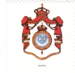 Stamps Egypt -  escudo-EGIPTO  -sin valor postal