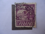 Stamps Denmark -  Carabela.