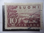 Stamps : Europe : Finland :  Paisaje - Finland.