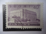 Sellos del Mundo : Europa : Finlandia : Parlamento Di Helsinki.