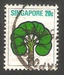 Sellos de Asia - Singapur -  192 - Estilo de flor