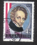 Sellos de Europa - Austria -  Ferdinand Raimund (1790-1836) escritor y actor
