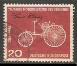 Stamps Germany -  75 años motorización de tráfico