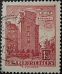Stamps Austria -  Rabenhof Building, Erdberg, Vienna.