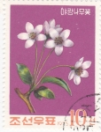 Stamps North Korea -  flores