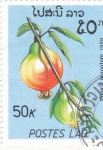 Stamps Laos -  fruta