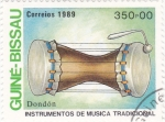 Stamps Guinea Bissau -  Dondón-instrumento musical