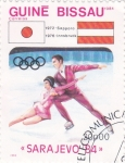 Stamps Guinea Bissau -  olimpiada Sarajevo-84