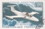 Stamps France -  avión MS 760 París