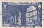 Sellos del Mundo : Europa : Francia : abadía Saint-Mandrille