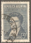 Sellos de America - Argentina -  Marco M. de Avellaneda