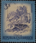 Stamps Austria -  Bischofsmütze, Salzburg.