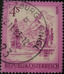 Stamps Austria -  Almsee, Upper Austria