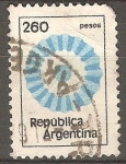 Stamps : America : Argentina :  Escarapela