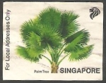 Sellos de Asia - Singapur -  696 - Palmera