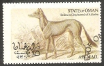 Stamps Oman -  Perro
