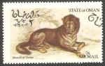 Stamps Oman -  Perro de raza