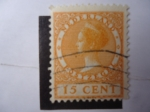 Stamps Netherlands -  Reina Guillermina (1880-1962) - De los Países Bajos - (Serie Tipo Veth) 