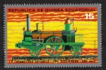 Stamps : Africa : Equatorial_Guinea :  Locomotoras (I) Japonés