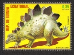 Stamps Equatorial Guinea -  Animales prehistóricos (I)