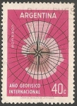 Sellos de America - Argentina -  Año Geofisico Internacional