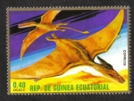 Sellos del Mundo : Africa : Guinea_Ecuatorial : Animales prehistóricos (I)