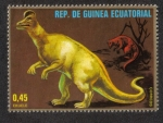 Stamps : Africa : Equatorial_Guinea :  Animales prehistóricos (I)