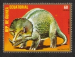 Sellos de Africa - Guinea Ecuatorial -  Animales prehistóricos (I)