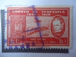 Sellos de America - Venezuela -  Correo de Venezuela 1858-1958 - PrimerCentenario de la Implantación del Sello de Correo .- Don Migue