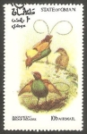 Stamps Asia - Oman -  Aves
