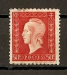 Stamps : Europe : France :  Marianne - Dulac.