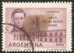 Sellos de America - Argentina -  Saavedra