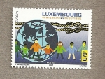Sellos del Mundo : Europe : Luxembourg : Centenario de los scouts