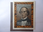 Stamps Venezuela -  Fermín Toro - Centenario de Su Muerte 1865-1965.