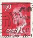 Stamps : Europe : Spain :  (111)SERIE BÁSICA JUAN CARLOS I. Ia SERIE. VALOR FACIAL 1.50 Pts. EDIFIL 2344