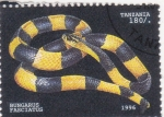 Stamps : Africa : Tanzania :  serpiente