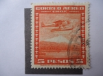 Stamps : America : Chile :  Correo Aéreo de CHile - Scott C43.