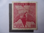 Stamps : America : Chile :  Año Geofisico Internacional 1957-1958.Territorio Antartico CHileno.
