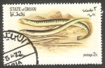 Stamps Oman -  Fauna marina