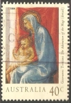 Stamps Australia -  Adoracion de los Reyes Magos