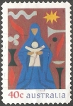 Stamps Australia -  Navidad