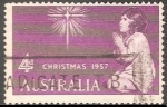 Sellos de Oceania - Australia -  Navidad 1957