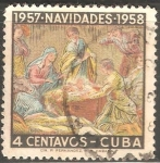 Sellos del Mundo : America : Cuba : navidad 1957-1958