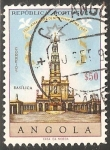 Sellos de Africa - Angola -  Basilica de fatima