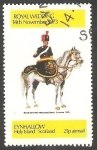 Stamps United Kingdom -  Uniforme Militar